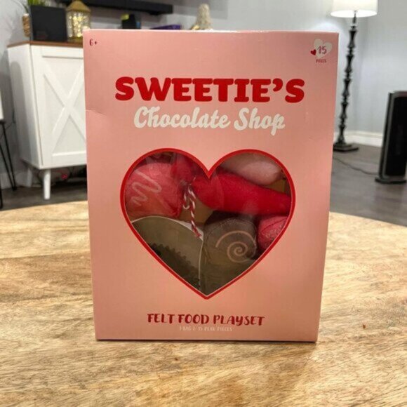 NEW Felt Chocolate Food Playset - Picture 2 of 4